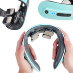 4d smart electric neck massager with 6 modes 18 levels