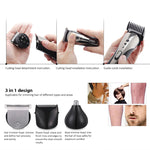 3 in 1 Rechargeable Electric Shaver Hair Trimmer