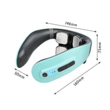 4d smart electric neck massager with 6 modes 18 levels